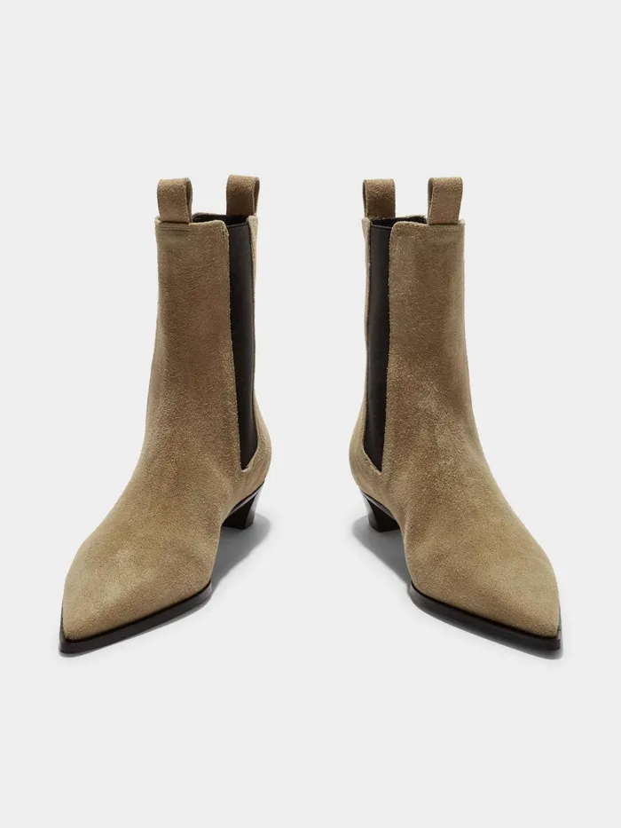 Women Kiki Suede Chelsea Boots Aeyde Ankle Boots
