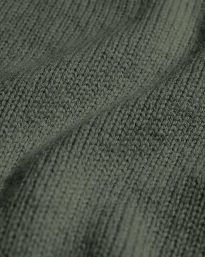 Women Knit Sweaters Colorful Standard Oversized Merino Wool Crew Dusty Olive