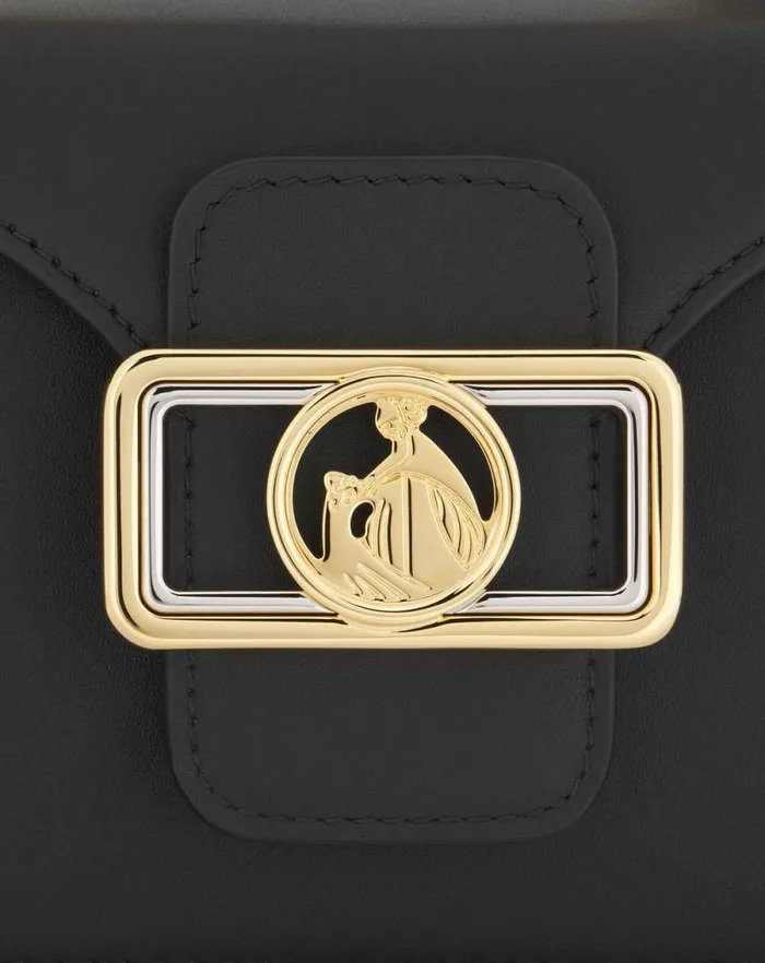Women Lanvin Crossbody Bags and Shoulder Bags Nano Pencil Cat Leather Bag Black Women Lanvin Crossbody Bags and Shoulder Bags Nano Pencil Cat Leather Bag Black