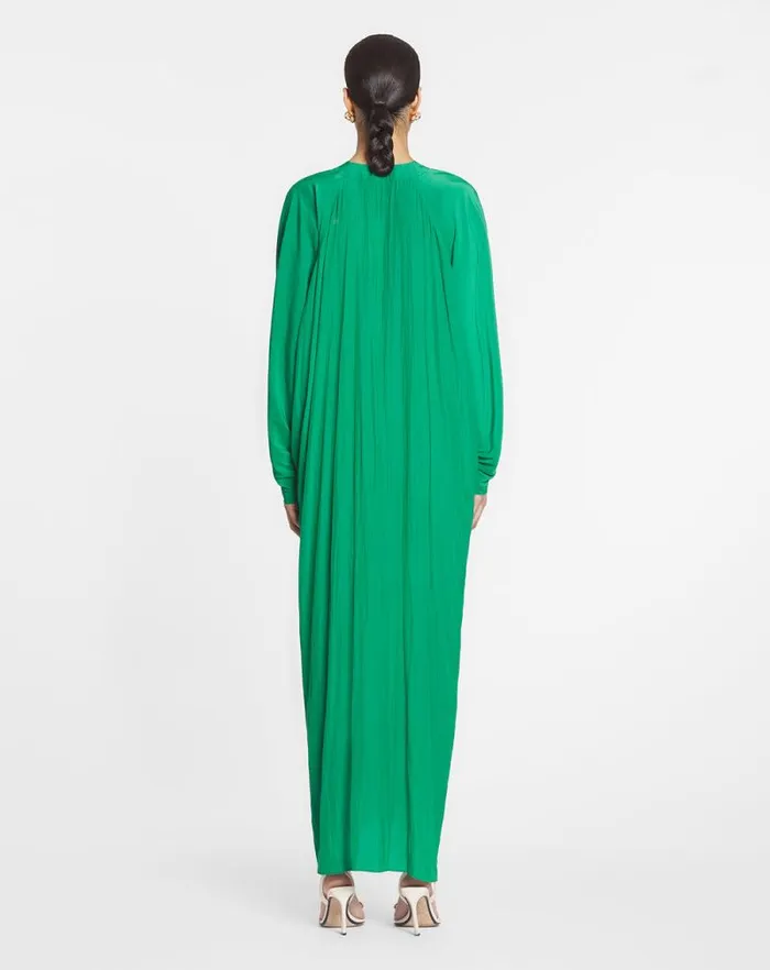 Women Lanvin Dresses Caftan Dress Emerald Green Women Lanvin Dresses Caftan Dress Emerald Green