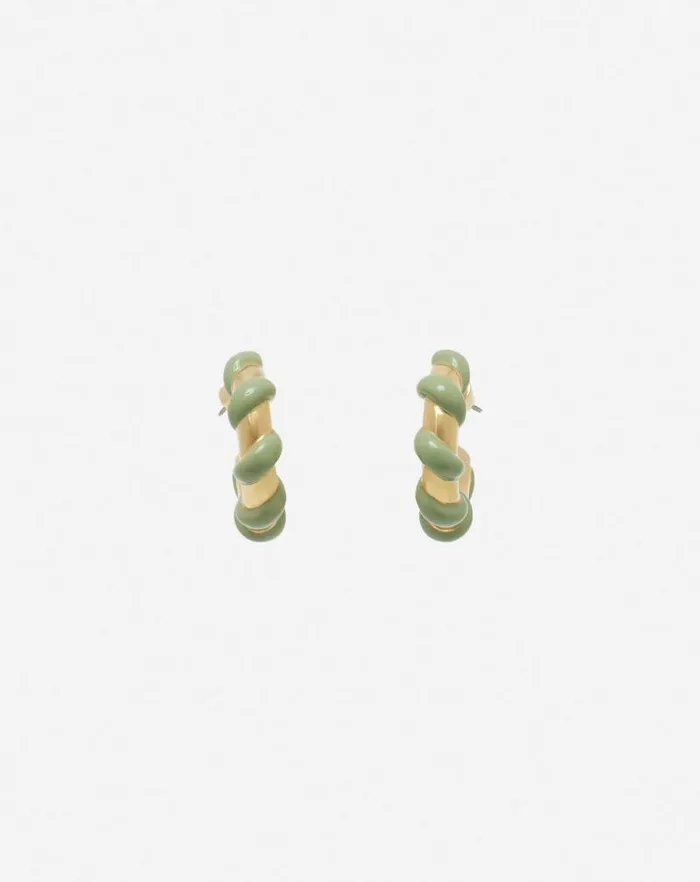 Women Lanvin Jewelry Mlodie Candy Earrings Vert De Gris