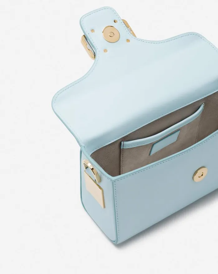 Women Lanvin Mini Bags and Clutches Leather Nano Pencil Cat Bag Lanvin Blue Women Lanvin Mini Bags and Clutches Leather Nano Pencil Cat Bag Lanvin Blue