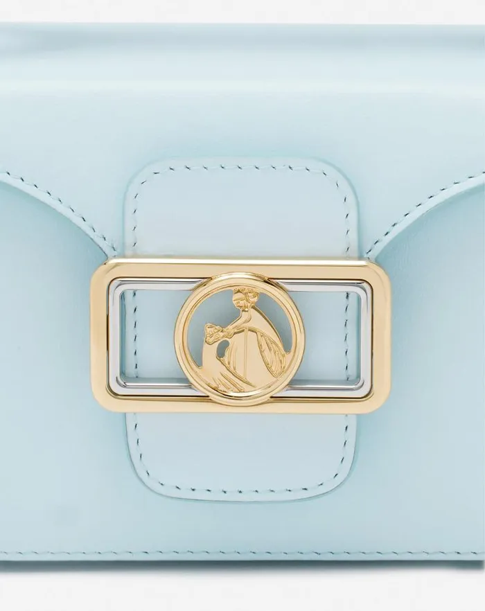 Women Lanvin Mini Bags and Clutches Leather Nano Pencil Cat Bag Lanvin Blue Women Lanvin Mini Bags and Clutches Leather Nano Pencil Cat Bag Lanvin Blue