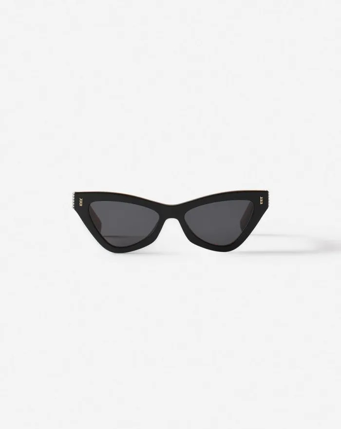 Women Lanvin Sunglasses Lunettes De Soleil Concerto Blackbrown