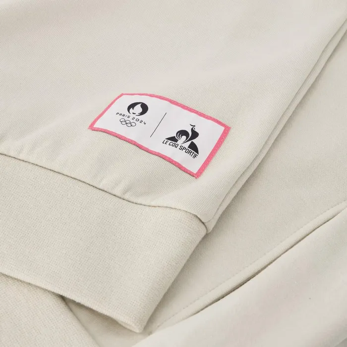 Women Le Coq Sportif Sweatshirts And Hoodies Paris 2024 ZipUp Hoodie