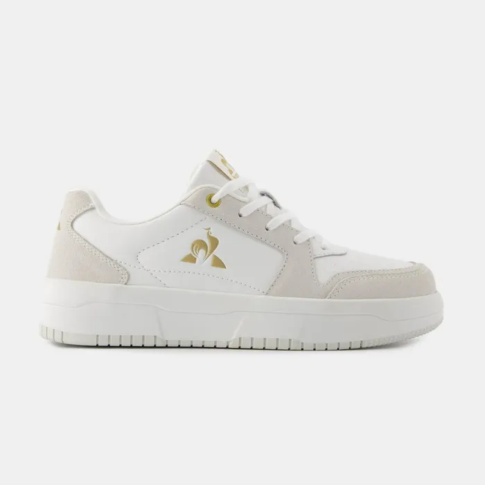 Women Le Coq Sportif Trainers And Sneakers Shoes LCS BILLIE Optical Whitegold