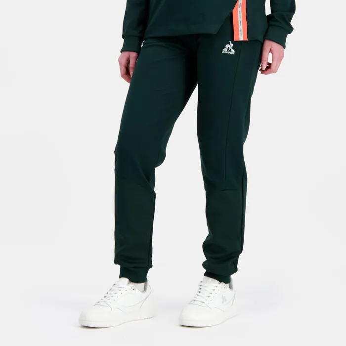 Women Le Coq Sportif Trousers Joggers And Shorts Training Performance Trousers Scarab