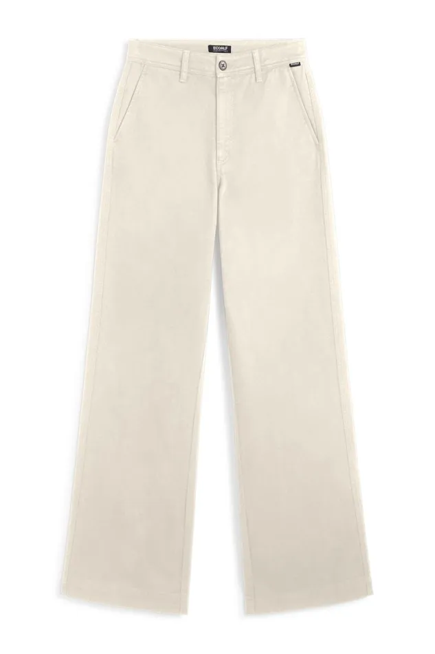 Women Light Beige Valls Trousers Ecoalf Trousers
