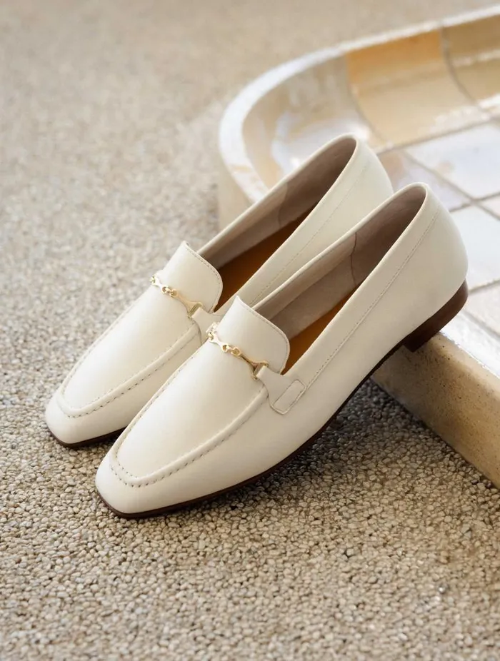 Women Loafers and Derbies Bobbies Jeanne Milk Women Loafers and Derbies Bobbies Jeanne Milk