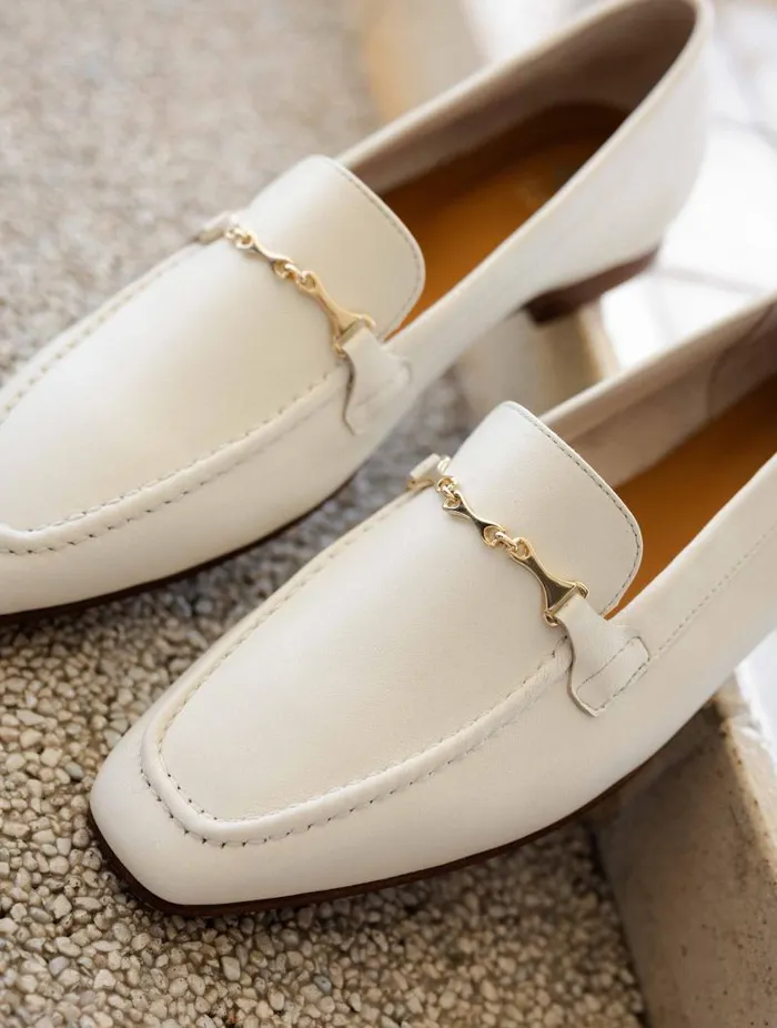 Women Loafers and Derbies Bobbies Jeanne Milk Women Loafers and Derbies Bobbies Jeanne Milk