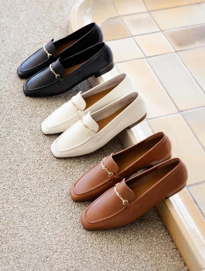 Women Loafers and Derbies Bobbies Jeanne Milk Women Loafers and Derbies Bobbies Jeanne Milk