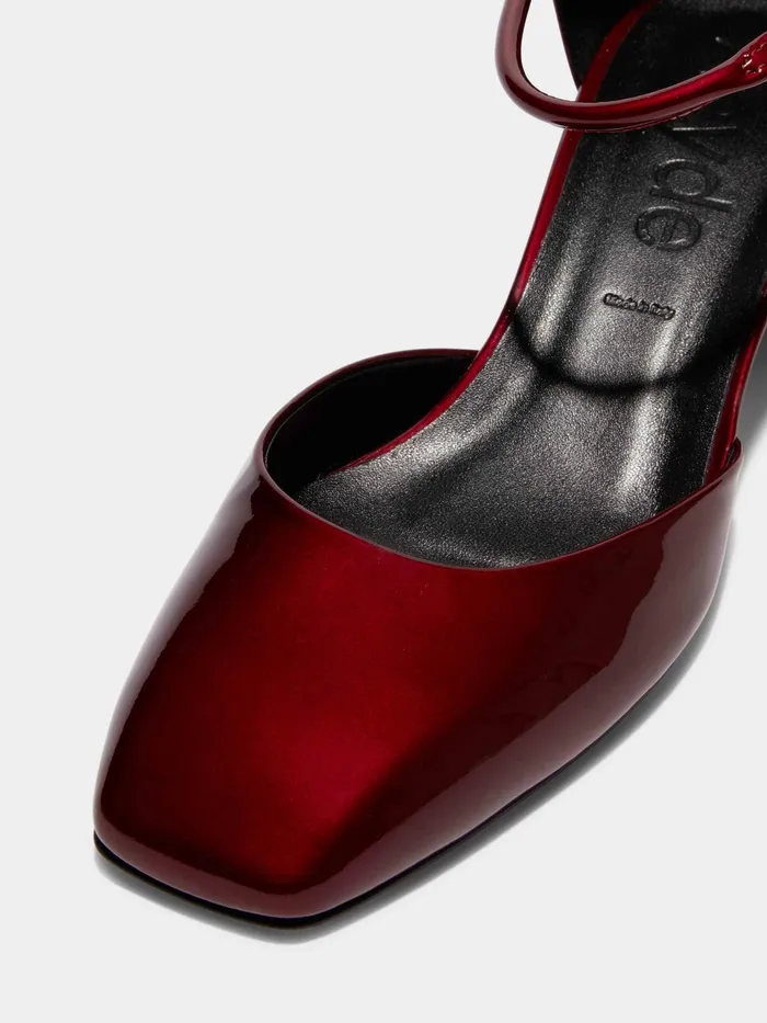 Women Magda Leather MaryJane Pumps Aeyde Pumps