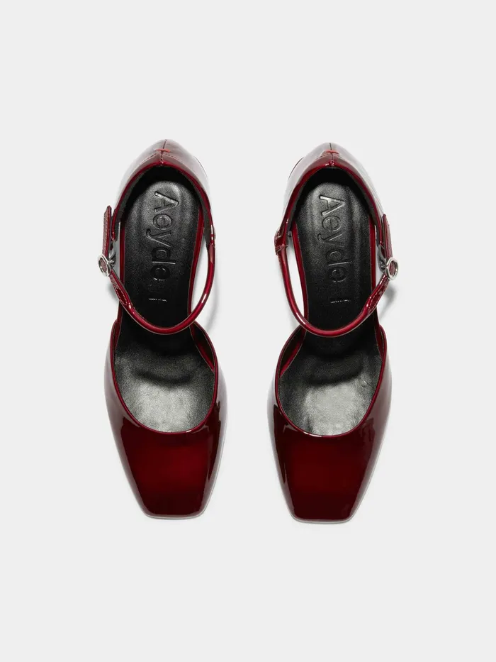 Women Magda Leather MaryJane Pumps Aeyde Pumps