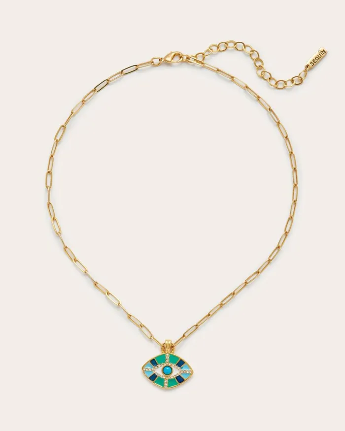 Women Malani Charm Necklace Blue Ramy Brook Jewelry