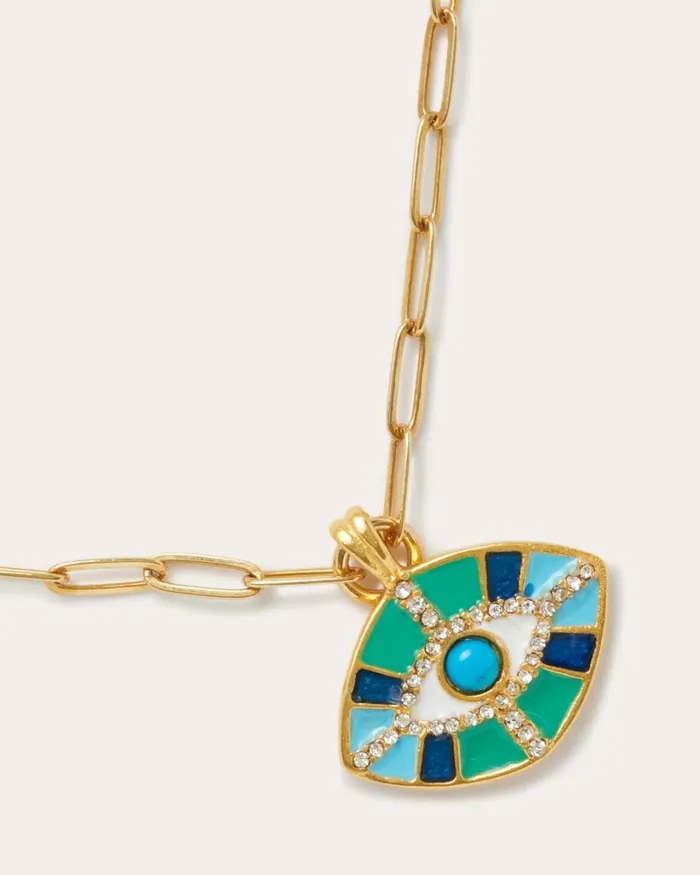 Women Malani Charm Necklace Blue Ramy Brook Jewelry