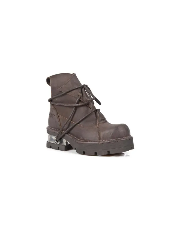 WomenMen Ankle Boot Metallic M776C1 New Rock Booties WomenMen Ankle Boot Metallic M776C1 New Rock Booties
