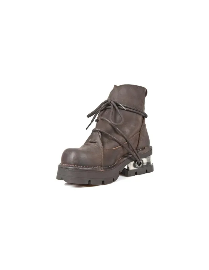 WomenMen Ankle Boot Metallic M776C1 New Rock Booties WomenMen Ankle Boot Metallic M776C1 New Rock Booties