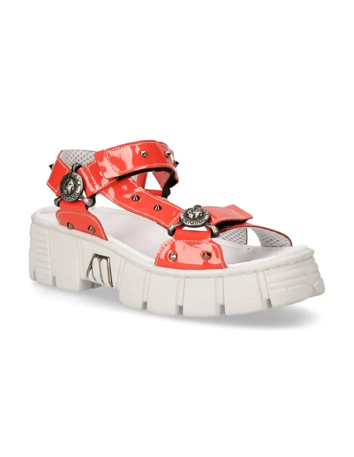 WomenMen Black Tower MBios120C12 New Rock Sandals WomenMen Black Tower MBios120C12 New Rock Sandals