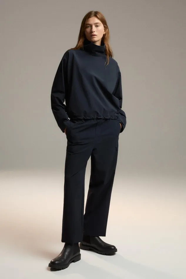 WomenMen Blue Troy Sweatshirt Ecoalf Onepointzero