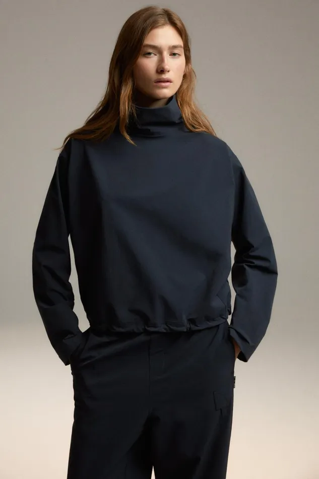 WomenMen Blue Troy Sweatshirt Ecoalf Onepointzero