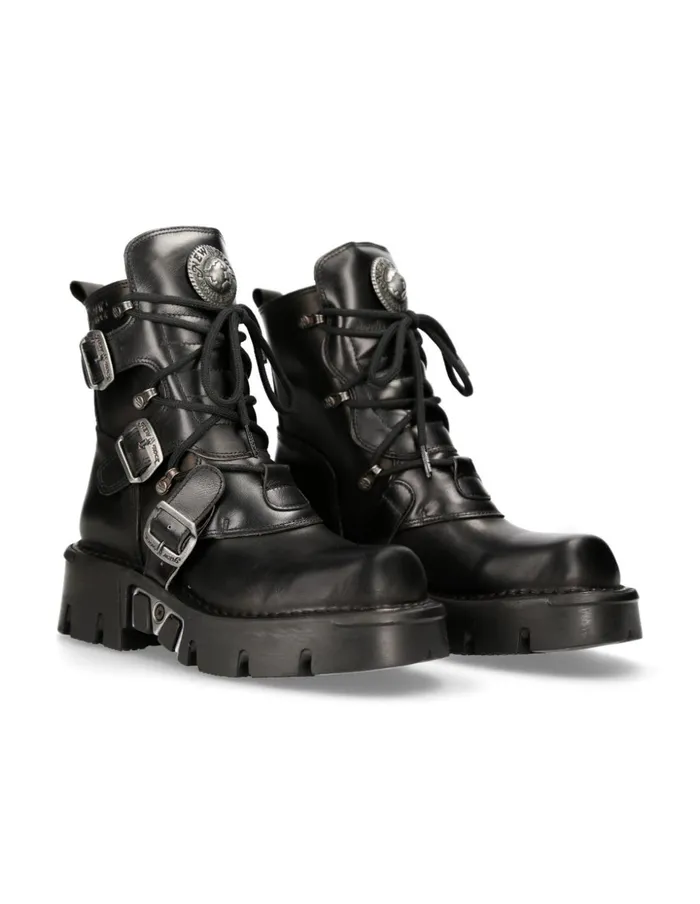 WomenMen Boot Comfort M1482C8 New Rock Boots