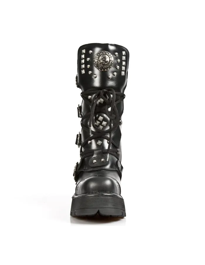 WomenMen Boot Metallic M1029C1 New Rock Boots WomenMen Boot Metallic M1029C1 New Rock Boots