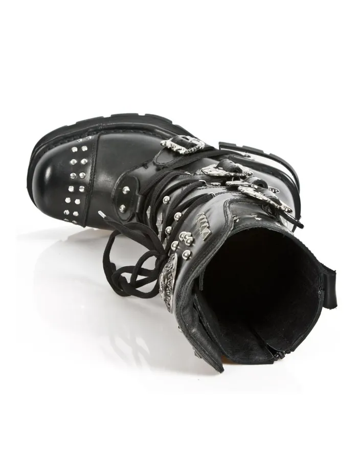 WomenMen Boot Metallic M1029C1 New Rock Boots WomenMen Boot Metallic M1029C1 New Rock Boots