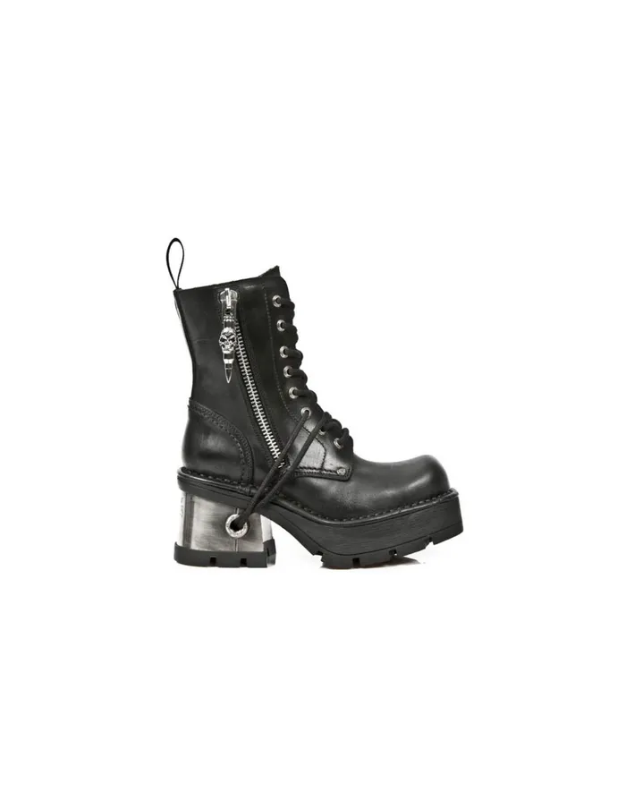 WomenMen Boot Metallic M1047C1 New Rock Boots
