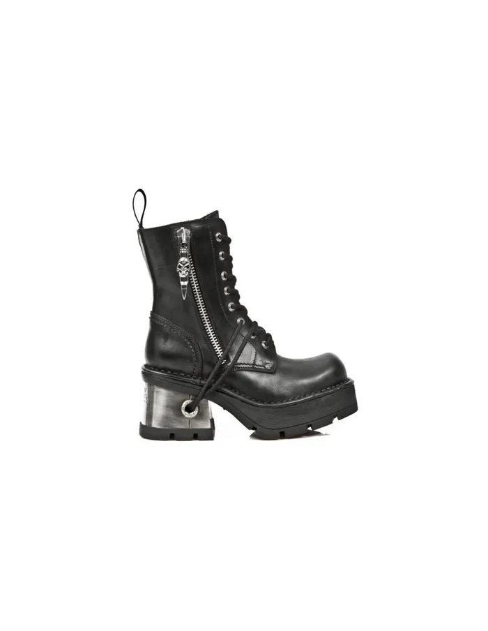 WomenMen Boot Metallic M1047C1 New Rock Boots WomenMen Boot Metallic M1047C1 New Rock Boots