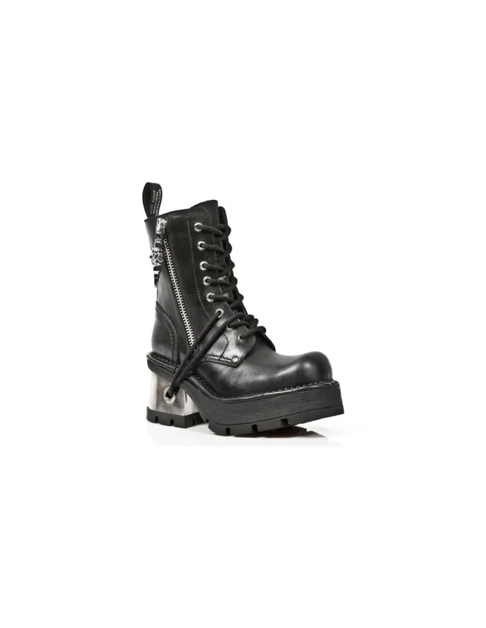 WomenMen Boot Metallic M1047C1 New Rock Boots WomenMen Boot Metallic M1047C1 New Rock Boots