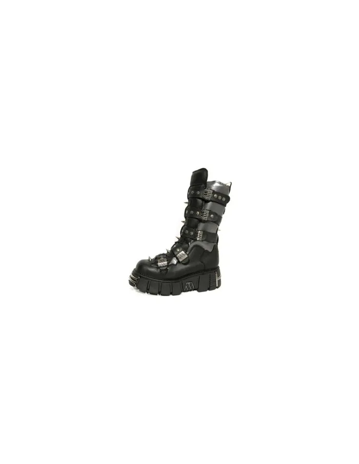 WomenMen Boot Metallic M134C1 New Rock Boots