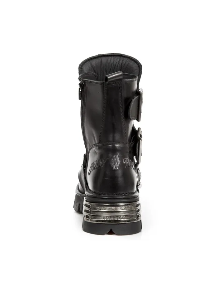 WomenMen Boot Metallic M1517C1 New Rock Boots WomenMen Boot Metallic M1517C1 New Rock Boots