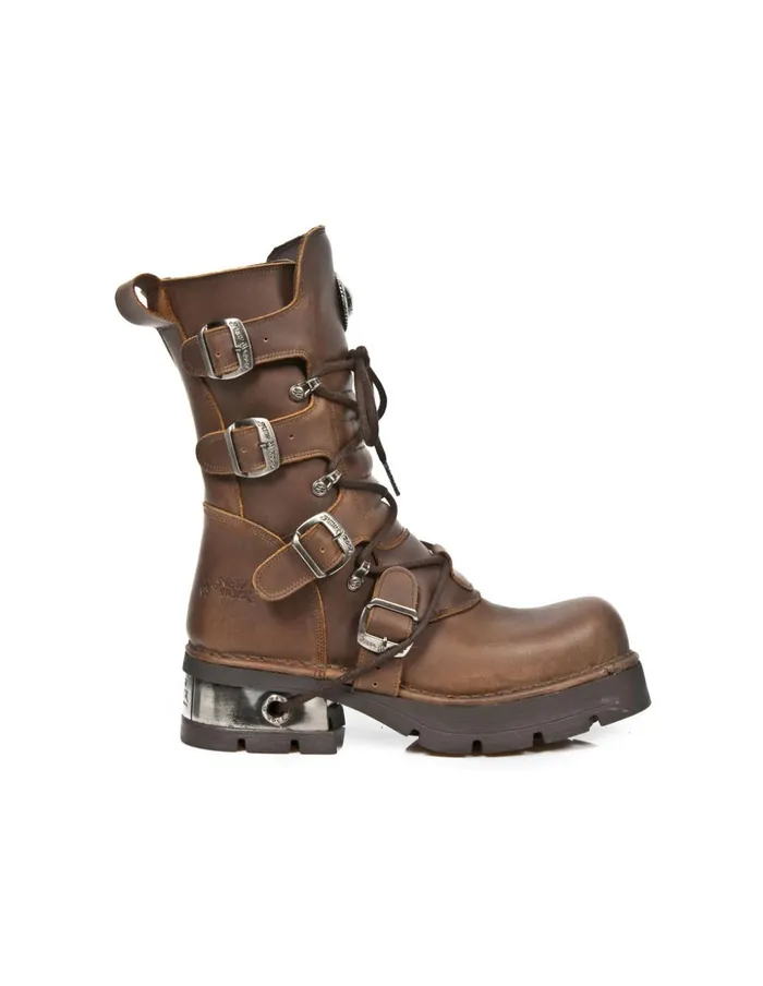 WomenMen Boot Metallic M373C58 New Rock Boots