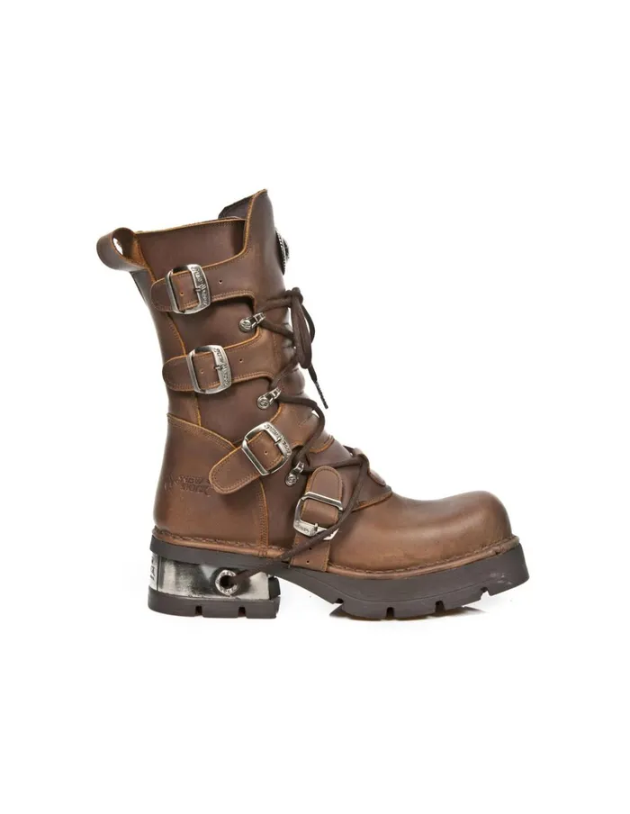 WomenMen Boot Metallic M373C58 New Rock Boots WomenMen Boot Metallic M373C58 New Rock Boots