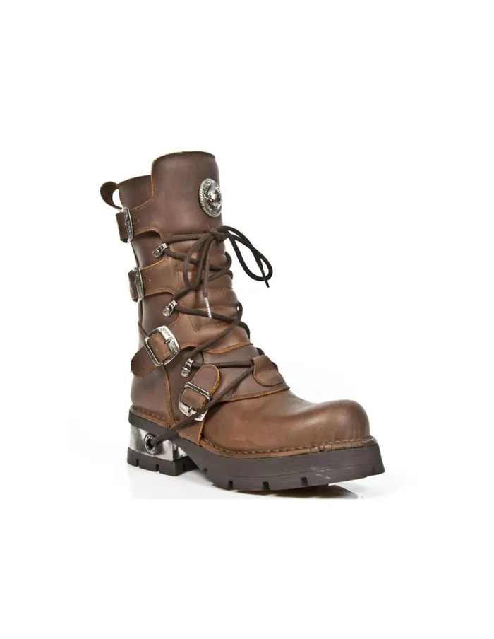 WomenMen Boot Metallic M373C58 New Rock Boots WomenMen Boot Metallic M373C58 New Rock Boots