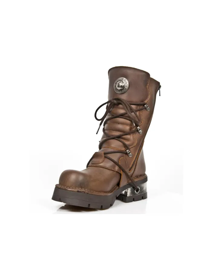 WomenMen Boot Metallic M373C58 New Rock Boots WomenMen Boot Metallic M373C58 New Rock Boots