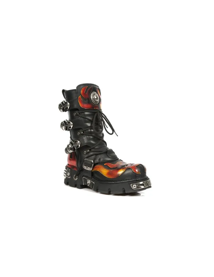WomenMen Boot Metallic M378C1 New Rock Boots WomenMen Boot Metallic M378C1 New Rock Boots