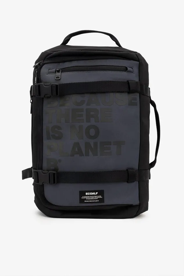 WomenMen Dark Grey Baku Backpack Ecoalf Backpacks