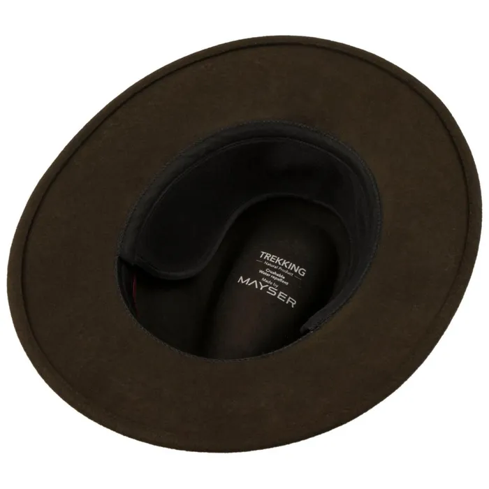 WomenMen Felt Hats Mayser Earflap Georgia Outdoor Hat Anthracite WomenMen Felt Hats Mayser Earflap Georgia Outdoor Hat Anthracite