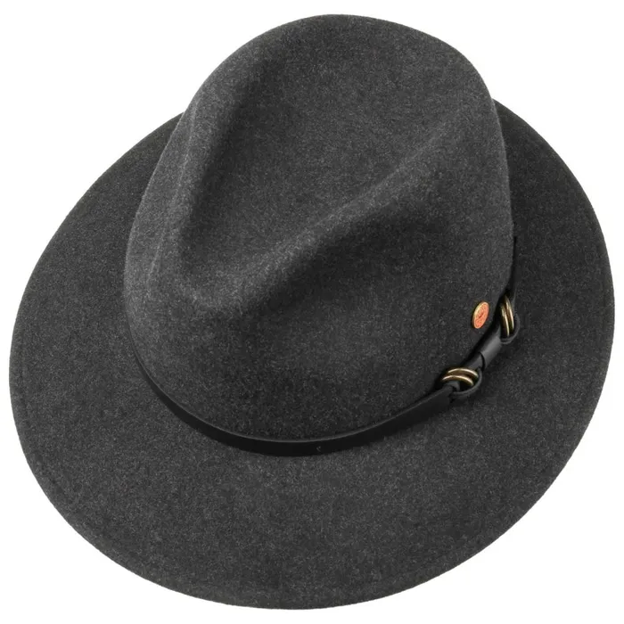 WomenMen Felt Hats Mayser Earflap Georgia Outdoor Hat Anthracite WomenMen Felt Hats Mayser Earflap Georgia Outdoor Hat Anthracite