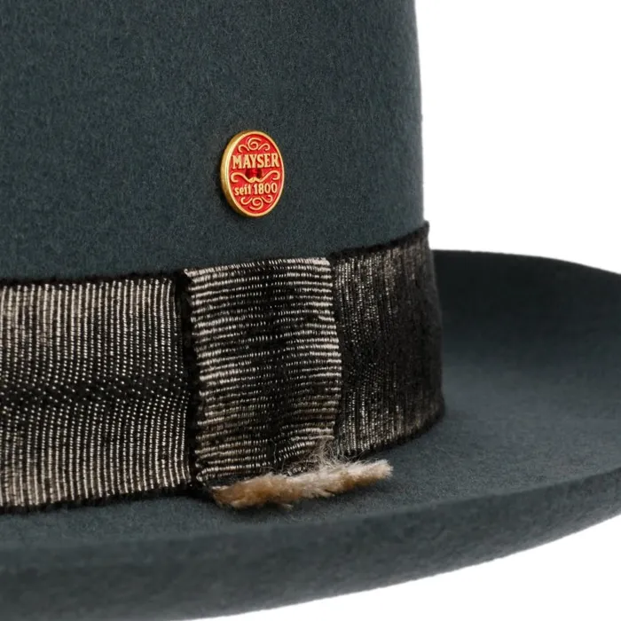 WomenMen Felt Hats Mayser Victor Melone Wool Hat Dove Blue WomenMen Felt Hats Mayser Victor Melone Wool Hat Dove Blue