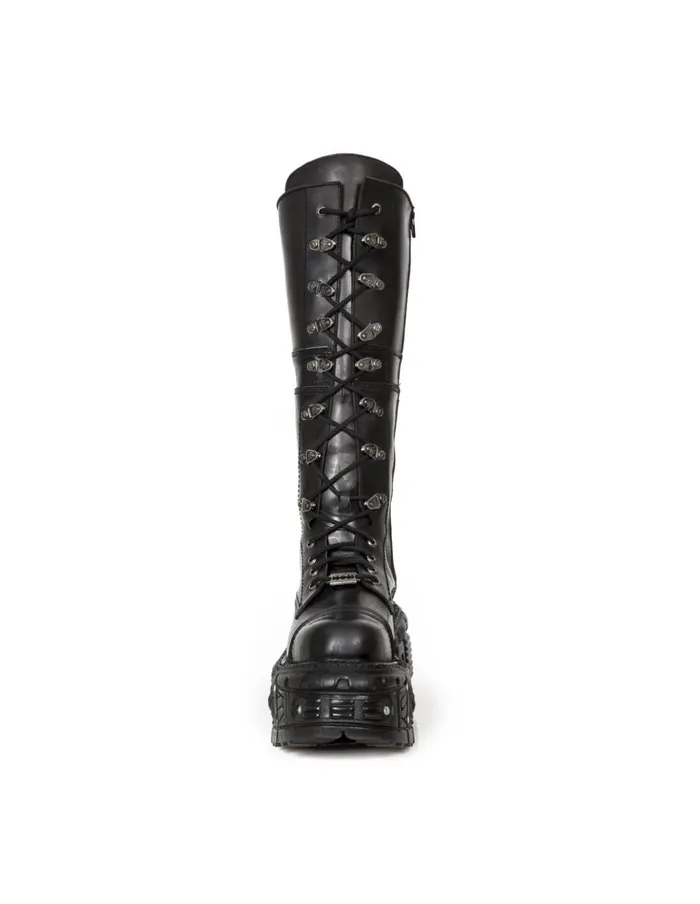 WomenMen High Boot Imperfect With Laces MTank004C5 New Rock Boots WomenMen High Boot Imperfect With Laces MTank004C5 New Rock Boots