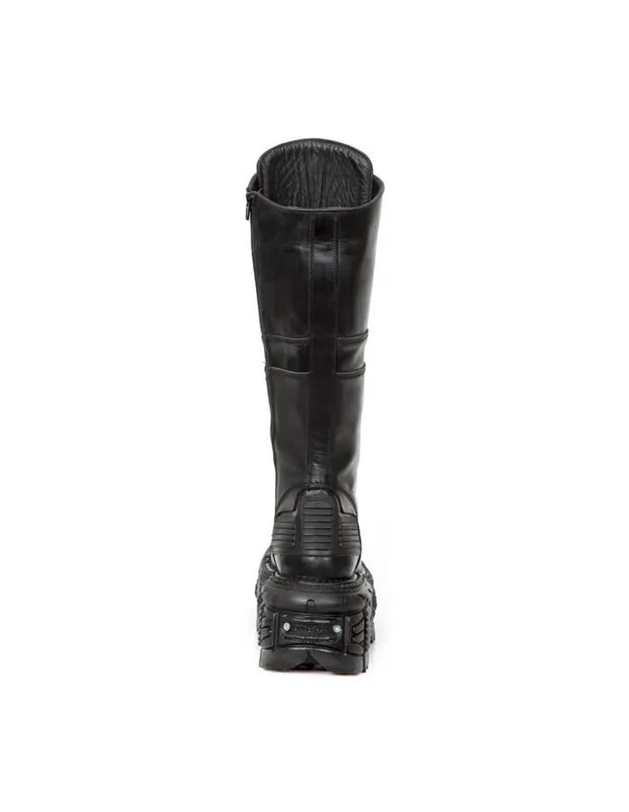 WomenMen High Boot Imperfect With Laces MTank004C5 New Rock Boots WomenMen High Boot Imperfect With Laces MTank004C5 New Rock Boots