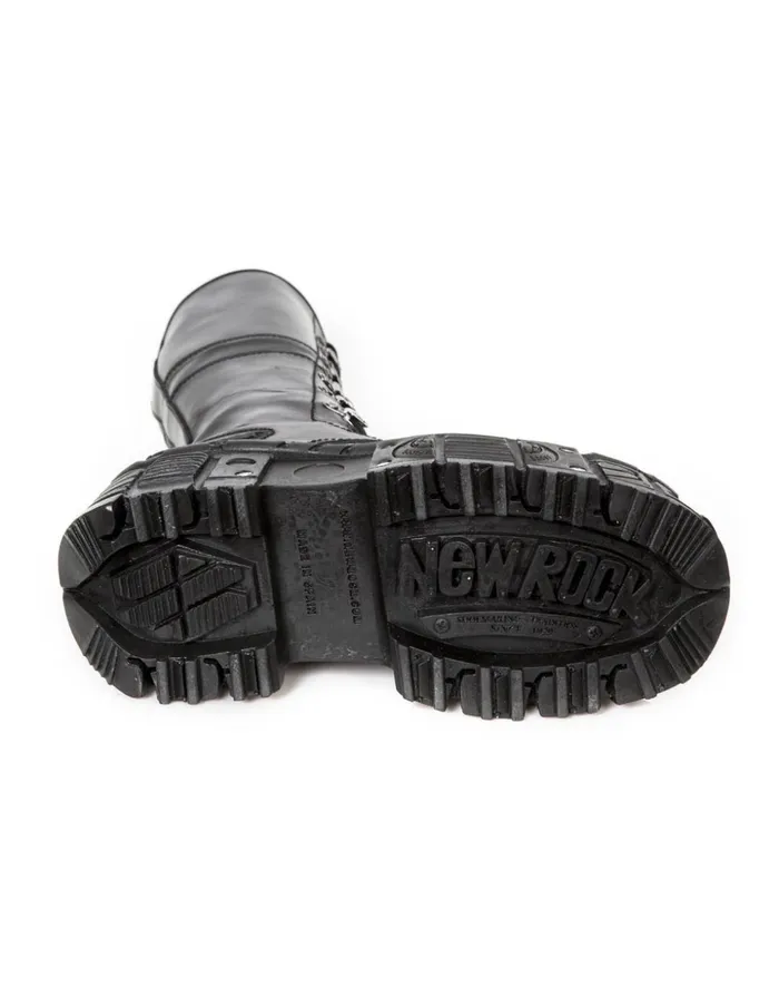 WomenMen High Boot Imperfect With Laces MTank004C5 New Rock Boots WomenMen High Boot Imperfect With Laces MTank004C5 New Rock Boots