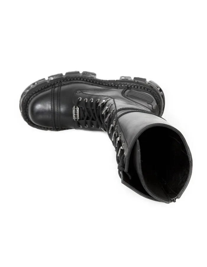 WomenMen High Boot Imperfect With Laces MTank004C5 New Rock Boots WomenMen High Boot Imperfect With Laces MTank004C5 New Rock Boots