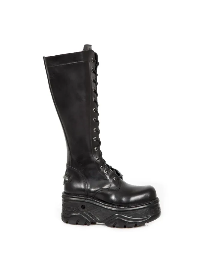 WomenMen High Boot Metallic M235C3 New Rock High Boots