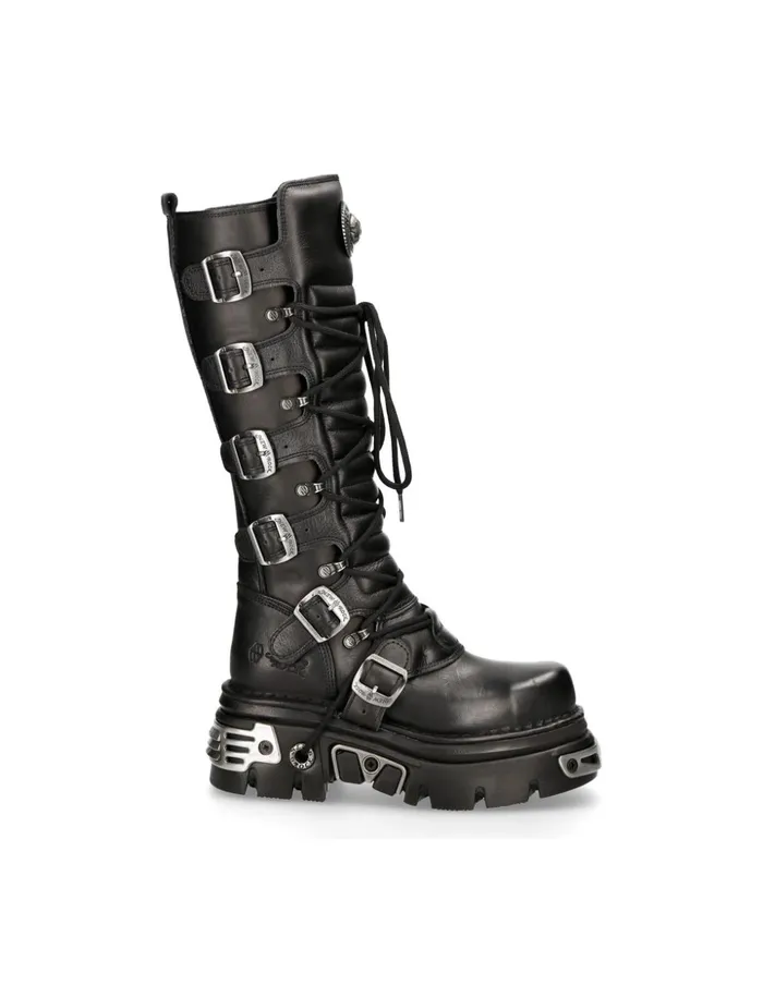 WomenMen High Boot Metallic M272mtS1 New Rock High Boots WomenMen High Boot Metallic M272mtS1 New Rock High Boots