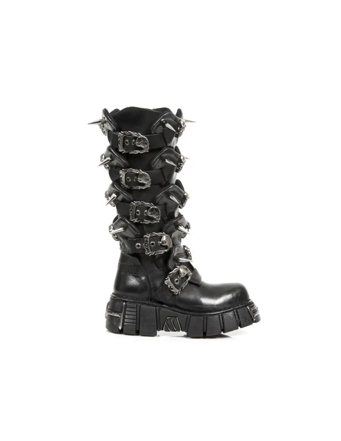 WomenMen High Boot Metallic M760C1 New Rock High Boots WomenMen High Boot Metallic M760C1 New Rock High Boots