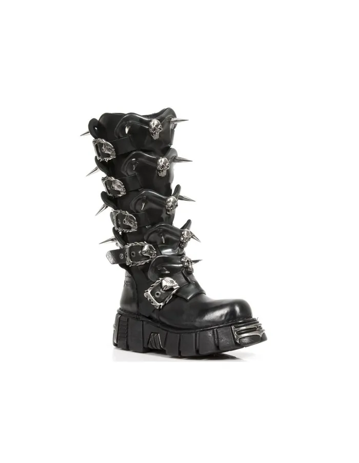 WomenMen High Boot Metallic M760C1 New Rock High Boots WomenMen High Boot Metallic M760C1 New Rock High Boots