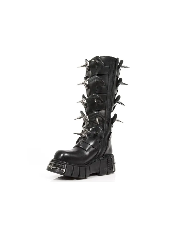 WomenMen High Boot Metallic M760C1 New Rock High Boots WomenMen High Boot Metallic M760C1 New Rock High Boots